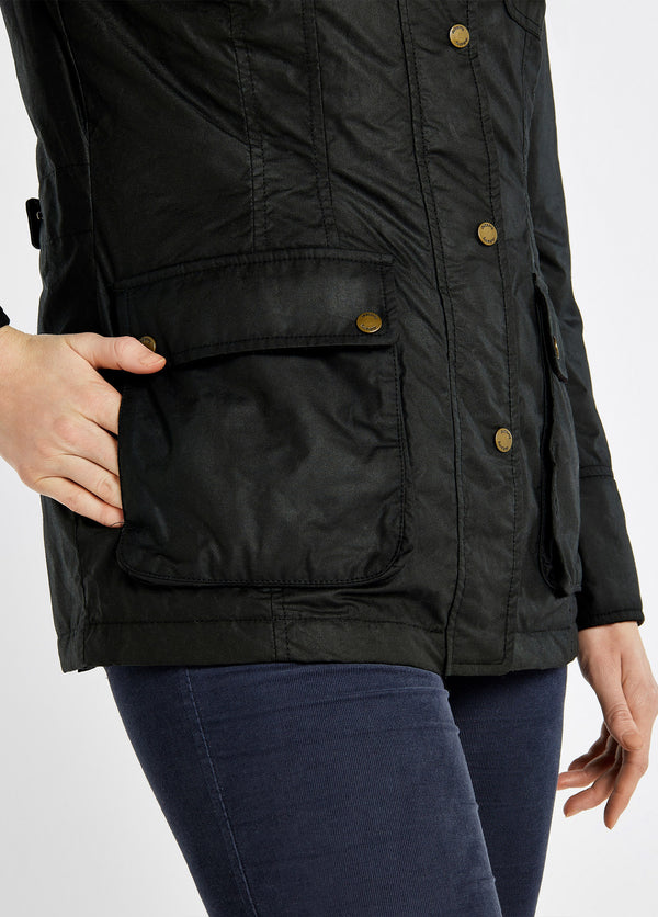 Dubarry Munsboro Wax Jacket - Black
