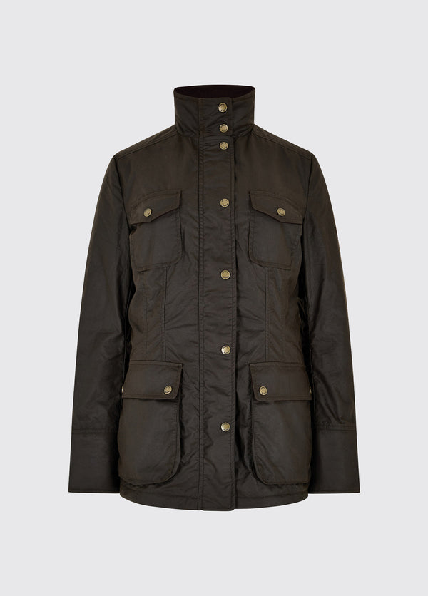 dubarry Munsboro Wax Jacket - Verdigris