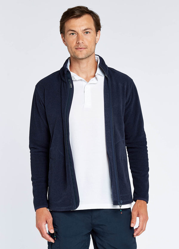 Dubarry Mustique Men's Full-zip Fleece - Navy