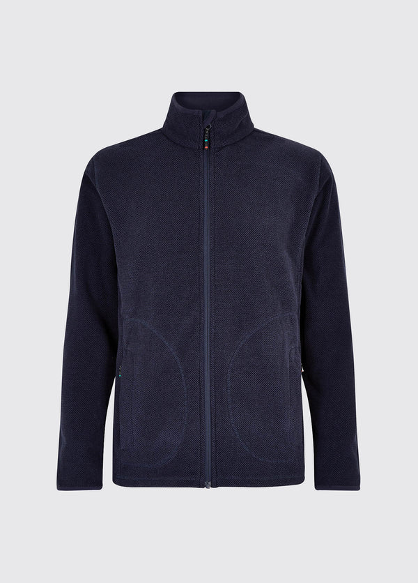 dubarry Mustique Men's Full-zip Fleece - Navy