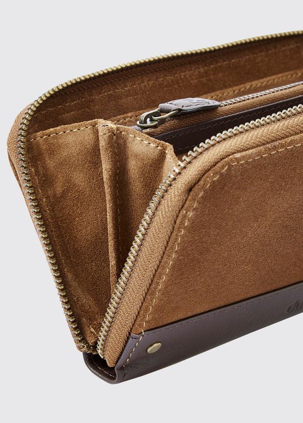 Dubarry Northbrook Ladies Suede Purse - Camel