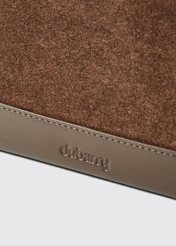 Dubarry Northbrook Ladies Suede Purse - Cigar