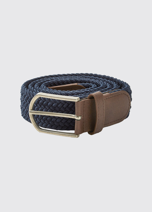 dubarry Oysterhaven Woven Belt - Navy