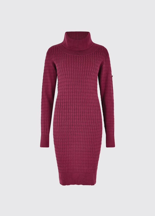dubarry Raheen Fitted Dress - Currant