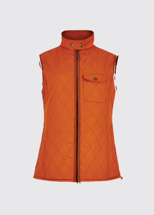 dubarry Rathdown Quilted Gilet - Cayenne