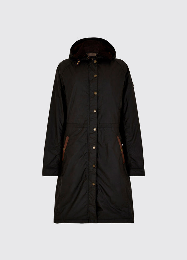 dubarry Redington Wax Coat - Black