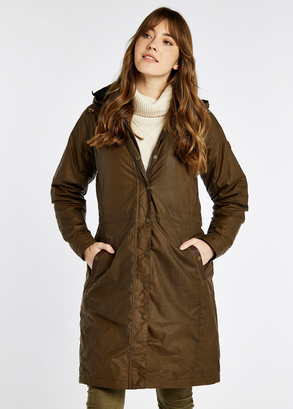 Dubarry Redington Wax Coat - Ginger