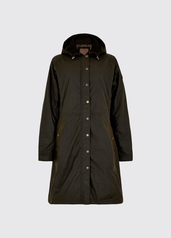 dubarry Redington Wax Coat - Verdigris