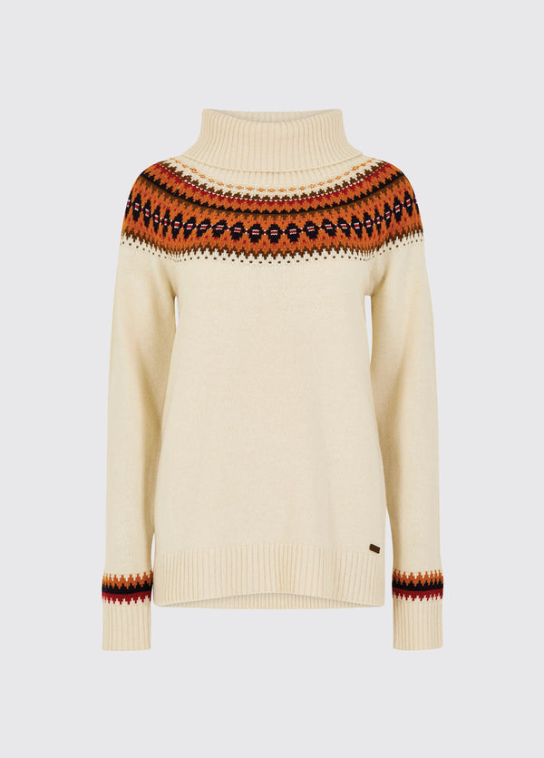 dubarry Riverdale Knitted Sweater - Chalk
