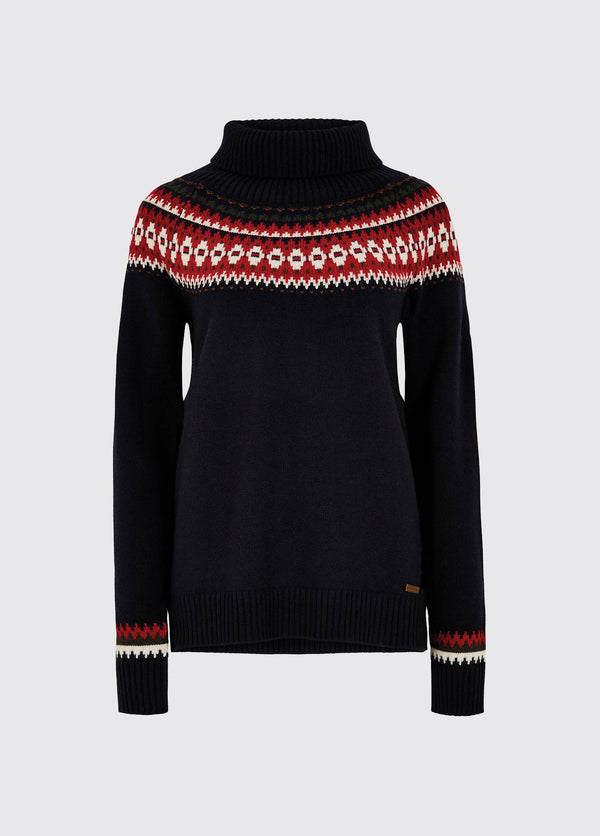 dubarry Riverdale Knitted Sweater - Navy