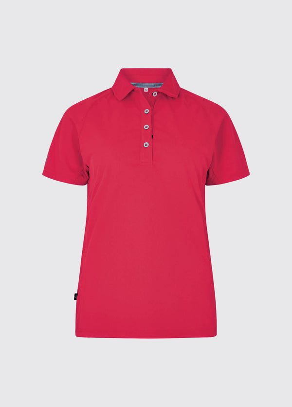 dubarry Riviera Women's Technical Polo - Red