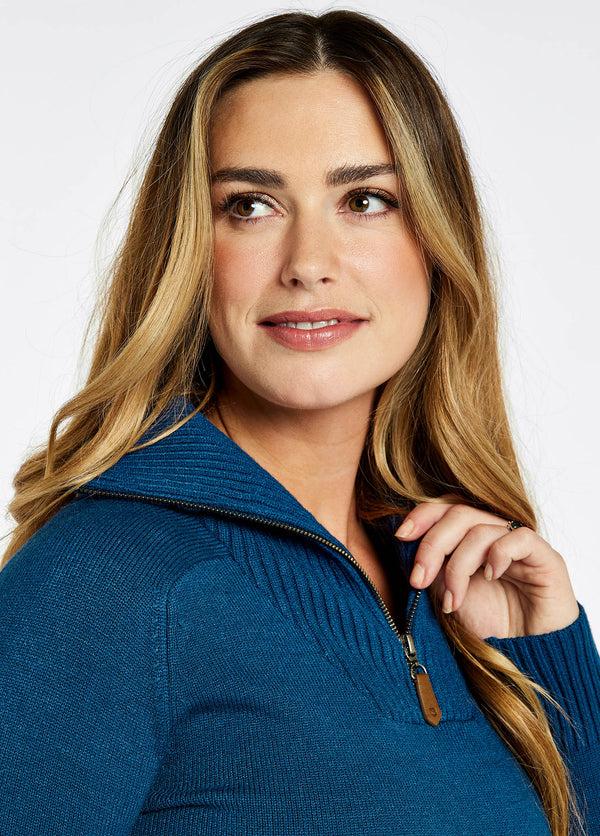 Dubarry Rosmead Sweater - Peacock Blue