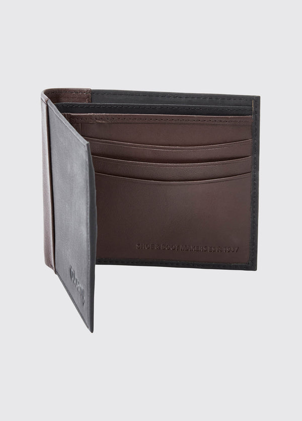 Dubarry Rosmuc Mens Leather Wallet - Black/Brown