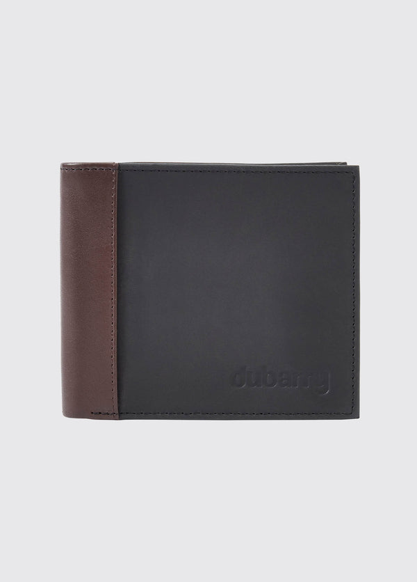dubarry Rosmuc Mens Leather Wallet - Black/Brown