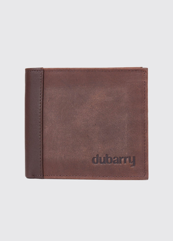 dubarry Rosmuc Mens Leather Wallet - Old Rum