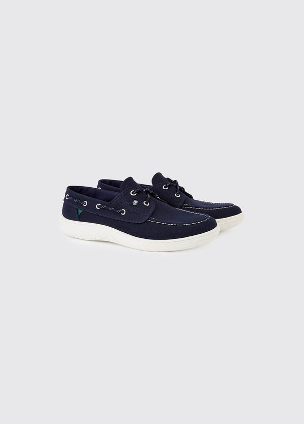 dubarry Santorini Canvas Deck Shoe - Navy