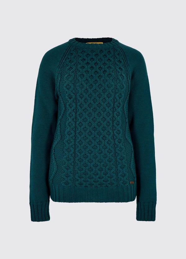 dubarry Shanley Women's Merino Sweater - Teal