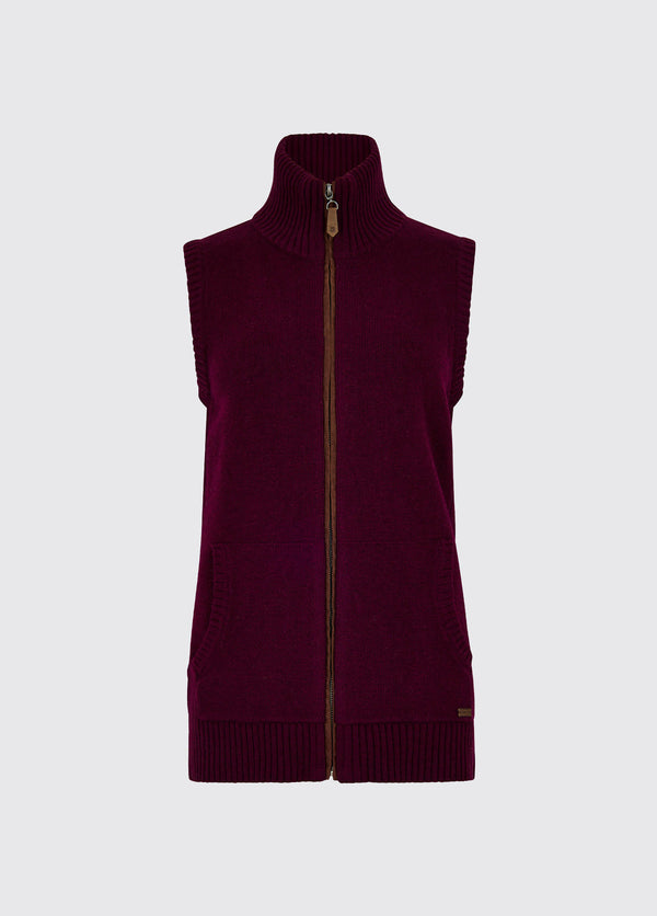 dubarry Sheedy Bodywarmer - Ox Blood