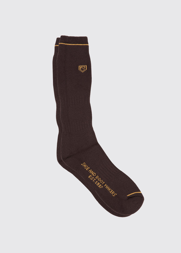 dubarry Short Mens Boot Socks - Brown