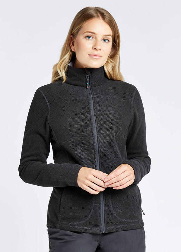 Dubarry Sicily Women's Full-zip Fleece - Graphite