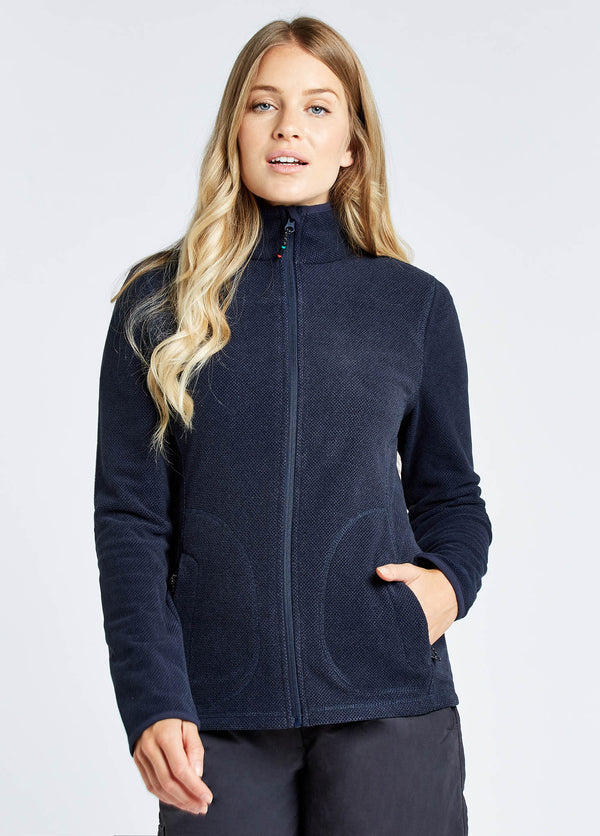 Dubarry Sicily Women's Full-zip Fleece - Navy