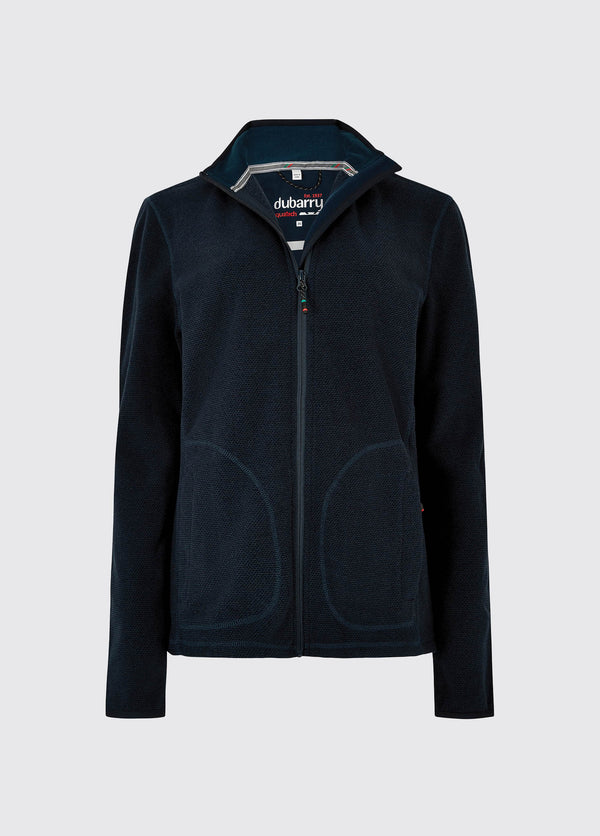 dubarry Sicily Women's Full-zip fleece - Navy