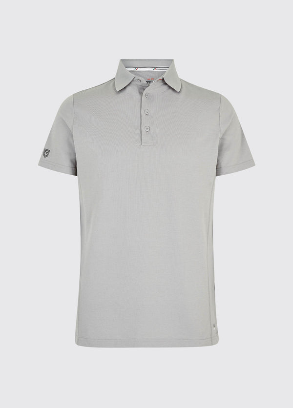 dubarry Sorrento Mens Short-Sleeved Polo - Platinum