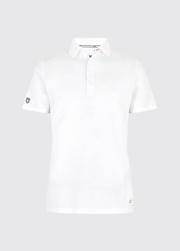 dubarry Sorrento Mens Short-sleeved Polo - White