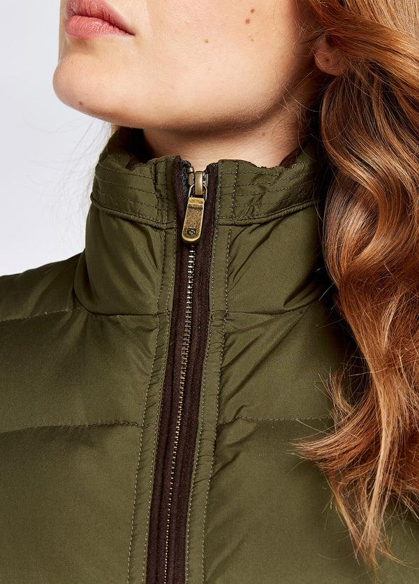 Dubarry Spiddal Quilted Gilet - Olive