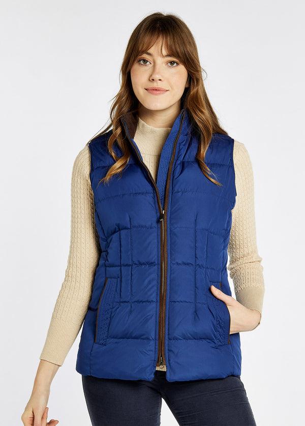 dubarry Spiddal Quilted Gilet - Peacock Blue