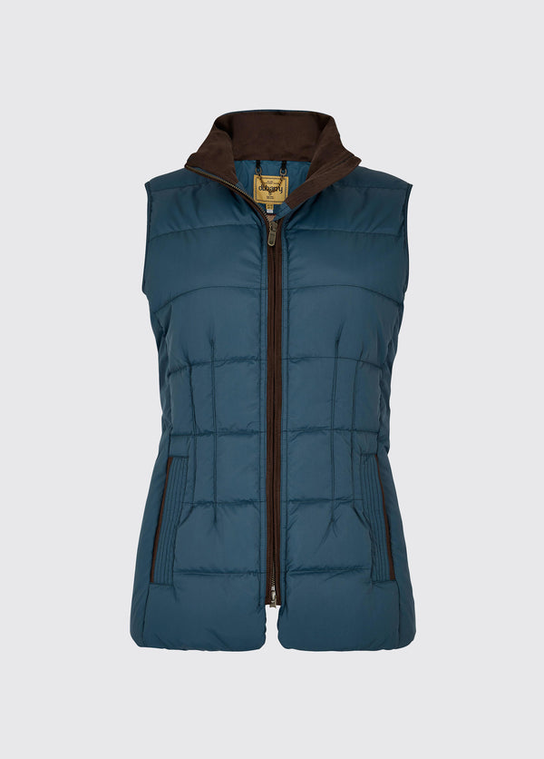 dubarry Spiddal Quilted Gilet - Steel