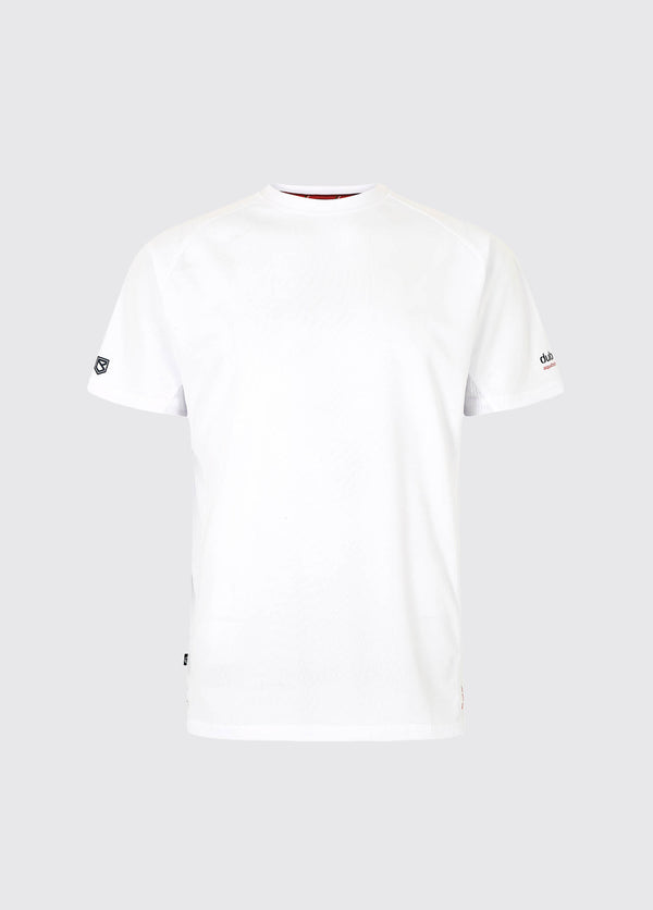 Dubarry Tangier Men's Short-Sleeved T-Shirt - White
