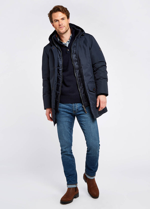 Dubarry Urlingford Down Parka Jacket - Navy