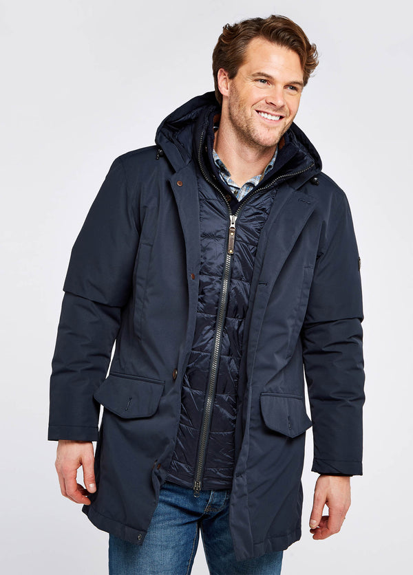 Dubarry Urlingford Down Parka Jacket - Navy