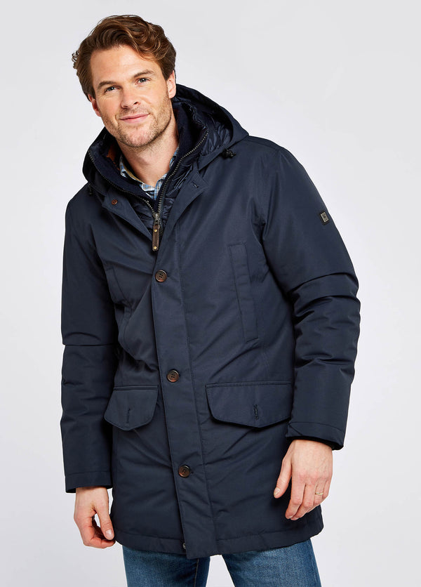 Dubarry Urlingford Down Parka Jacket - Navy