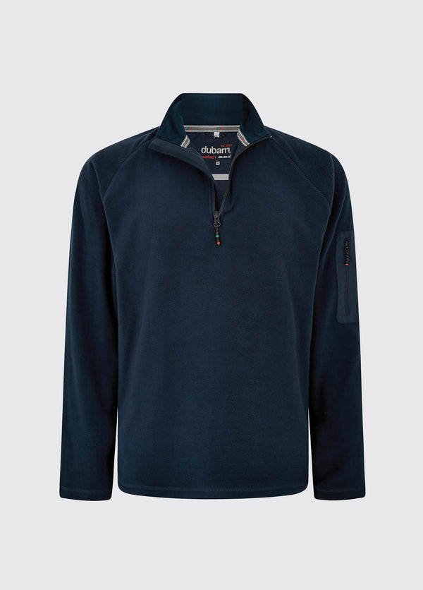 dubarry Valencia Ladies Quarter-zip Fleece - Navy