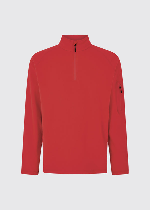 dubarry Valencia Quarter-zip Fleece - Red