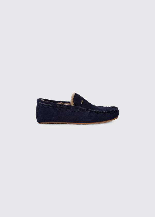 Dubarry Ventry Men's Moccasin Slipper - French Navy