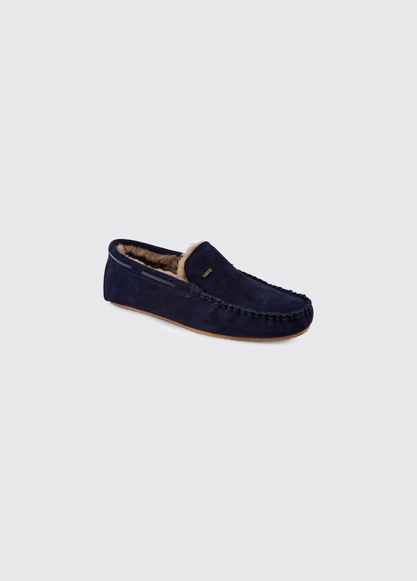 Dubarry Ventry Men's Moccasin Slipper - French Navy