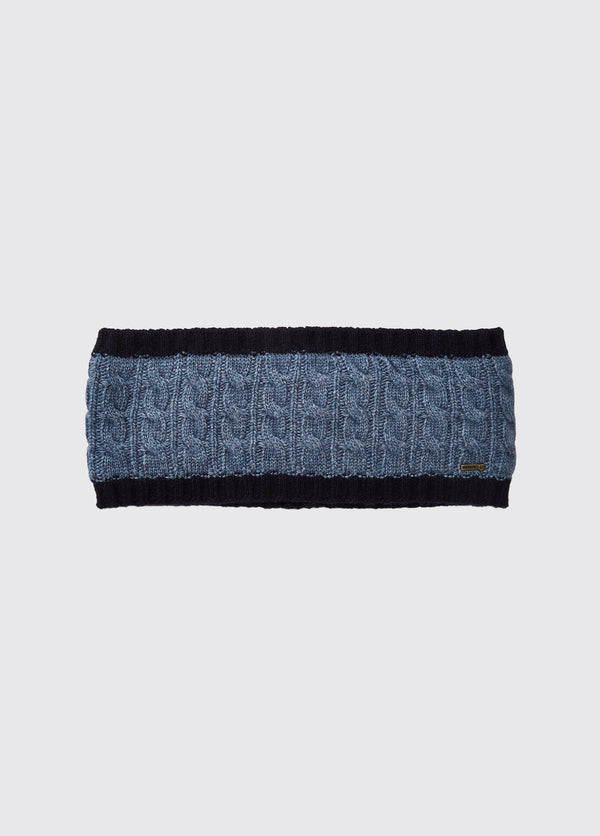 dubarry Walton Women’s Knitted Headband - Navy