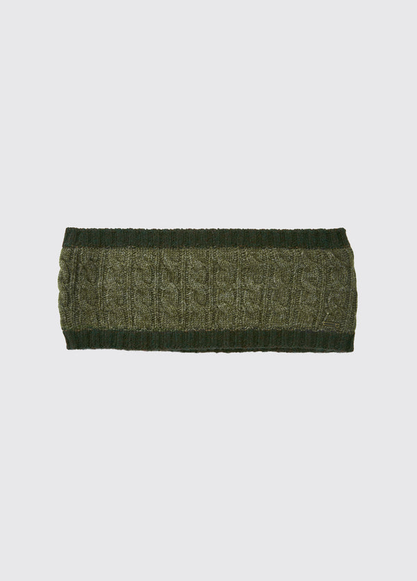 dubarry Walton Women’s Knitted Headband - Olive