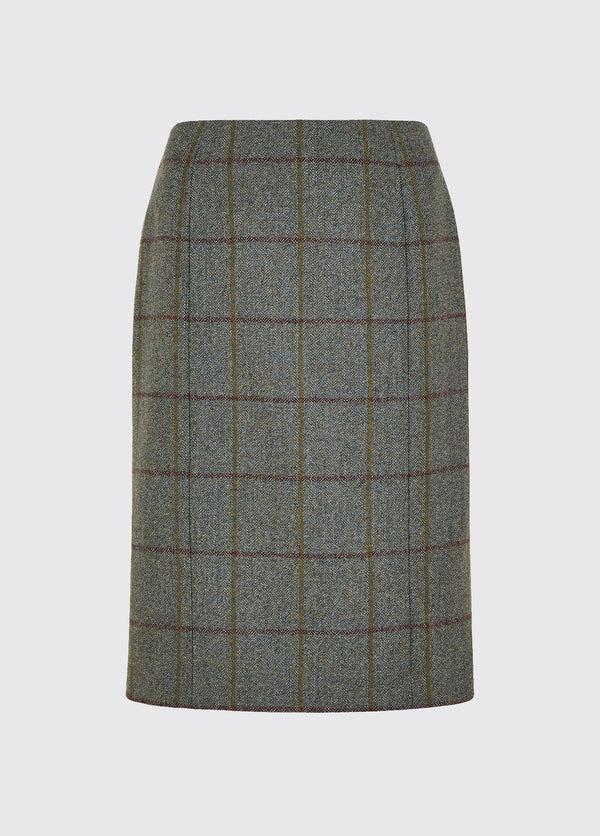 dubarry Wisteria Tweed Pencil Skirt - Sorrel