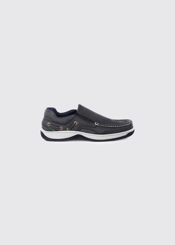 Dubarry Yacht Men's Slip-On Deck Shoe - Navy