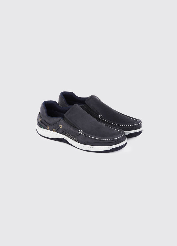 dubarry Yacht Men's Slip-On Deck Shoe - Navy
