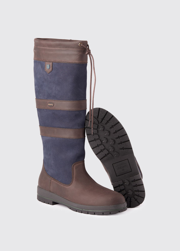 Dubarry Galway Ladies ExtraFit™ Country Boot - Navy/Brown