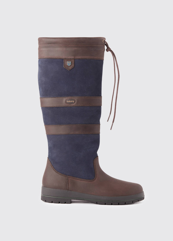 Dubarry Galway Ladies SlimFit™ Country Boot - Navy/Brown