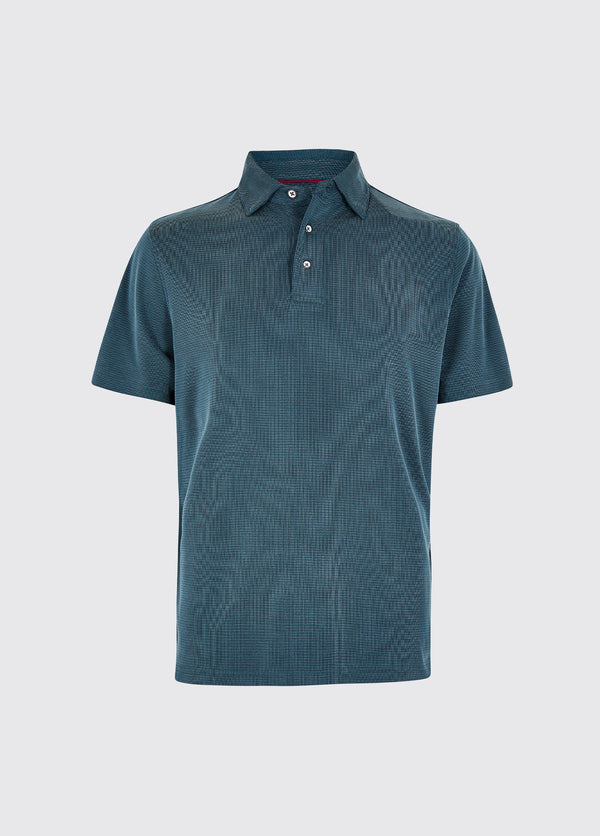 dubarry Gilligan Men’s Tencel™ Modal Polo - Atlantic