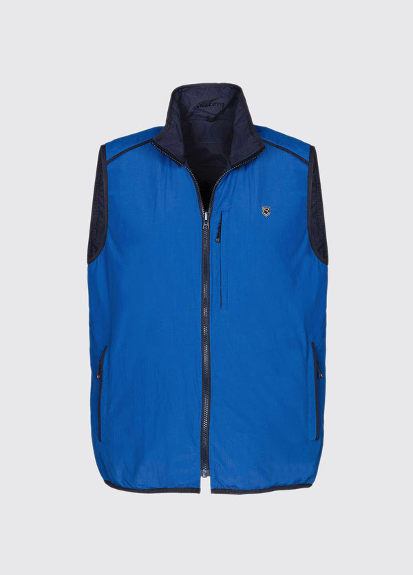 dubarry Killashee Reversible Lightweight Gilet - Cobalt