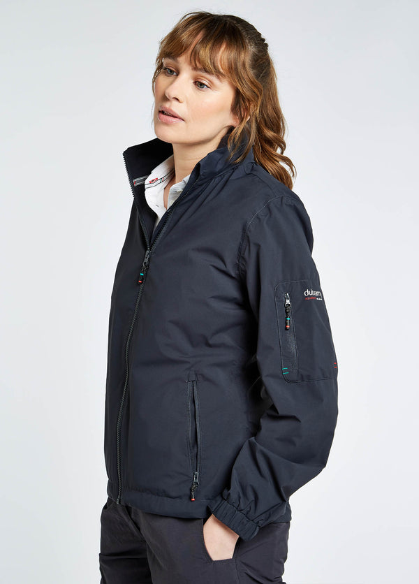 Dubarry Livorno Women's Fleece-lined Crew Jacket - Graphite