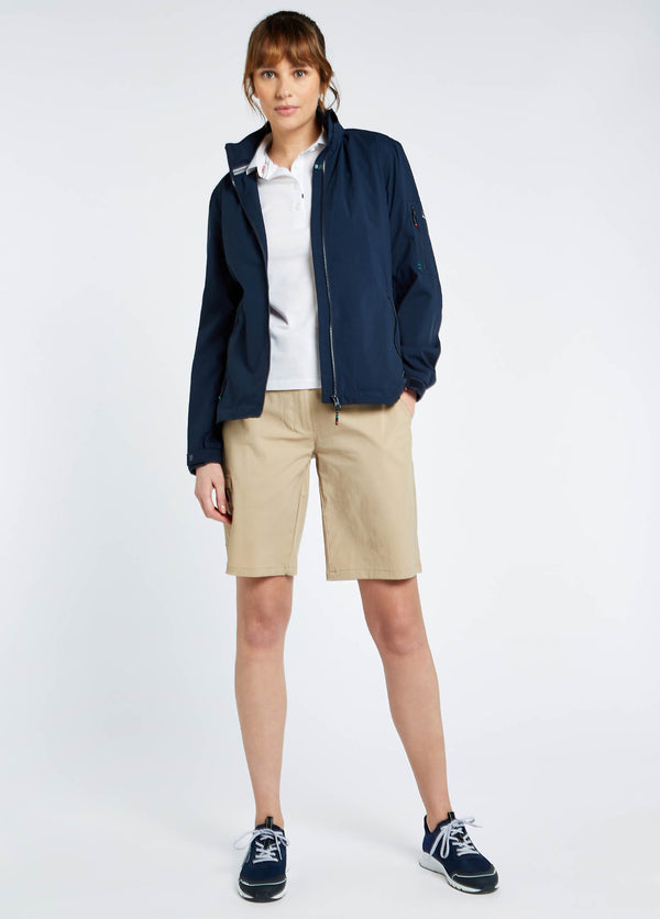Dubarry Livorno Women's Fleece-lined Crew Jacket - Navy